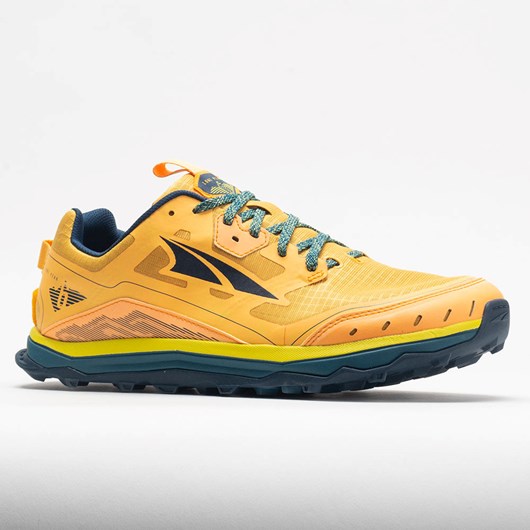 Orange Orthofeet Altra Lone Peak 6 Men's Trail Running Shoes | LZQVI6031