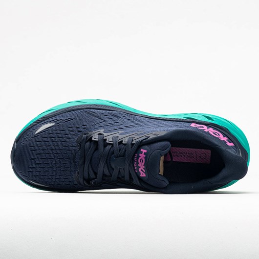 Outer Space / Atlantis Orthofeet Hoka One One Clifton 8 Women's Running Shoes | SNXHQ8326