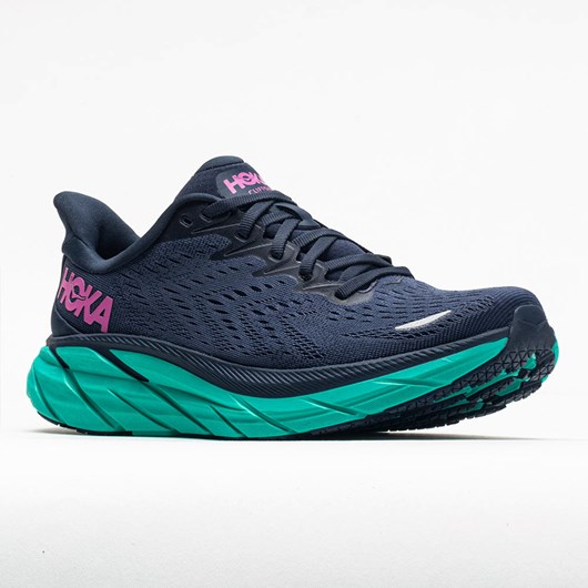 Outer Space / Atlantis Orthofeet Hoka One One Clifton 8 Women's Running Shoes | SNXHQ8326