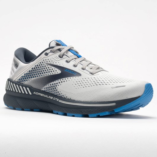 Oyster / India Ink / Blue Orthofeet Brooks Adrenaline GTS 22 Men's Running Shoes | HUIKO0365