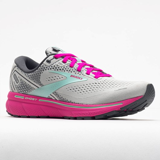 Oyster / Yucca / Pink Orthofeet Brooks Ghost 14 Women's Running Shoes | YIRXO8035