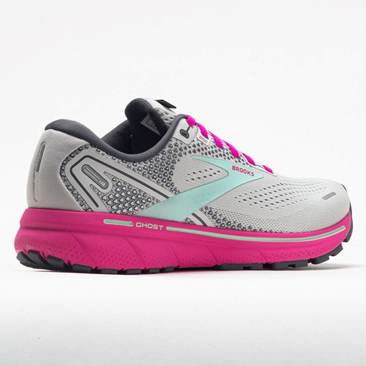 Oyster / Yucca / Pink Orthofeet Brooks Ghost 14 Women's Running Shoes | YIRXO8035