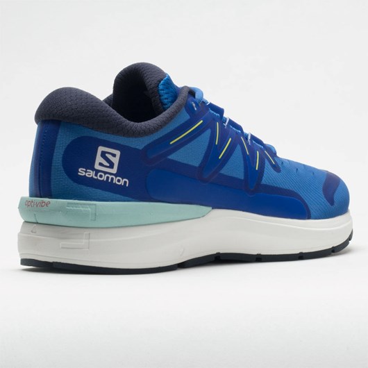 Palace Blue / White Orthofeet Salomon Sonic 4 Confidence Men's Running Shoes | HTLYQ0493