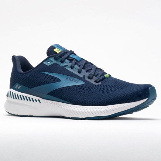 Peacoat / Legion Blue / Nightlife Orthofeet Brooks Launch GTS 8 Men's Running Shoes | YKOJQ7148