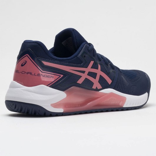 Peacoat / Smokey Rose Orthofeet ASICS GEL-Challenger 13 Women's Tennis Shoes | UQEST6571