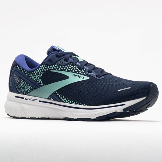 Peacoat / Yucca / Navy Orthofeet Brooks Ghost 14 Women's Running Shoes | VSGTX3760