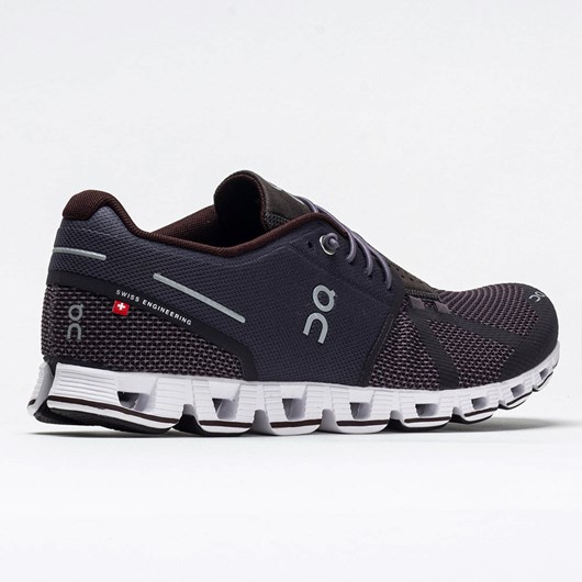 Pebble / Raisin Orthofeet On Cloud Men's Running Shoes | TIQUL6735