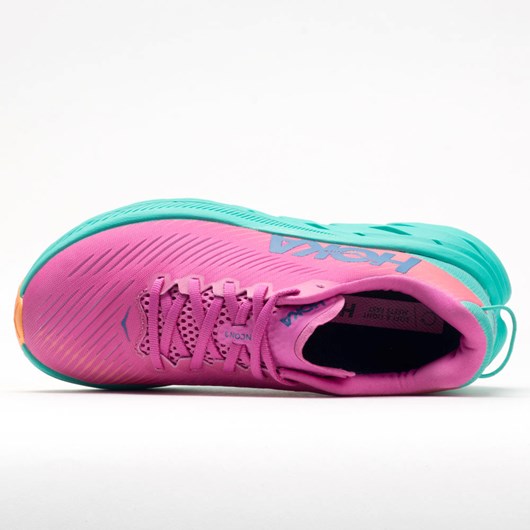 Phlox Pink / Atlantis Orthofeet Hoka One One Rincon 3 Women's Running Shoes | SELQI3652