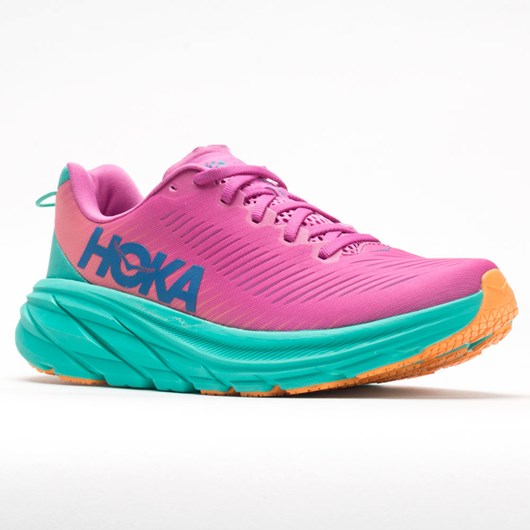 Phlox Pink / Atlantis Orthofeet Hoka One One Rincon 3 Women's Running Shoes | SELQI3652