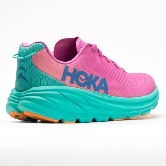 Phlox Pink / Atlantis Orthofeet Hoka One One Rincon 3 Women's Running Shoes | SELQI3652