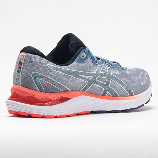 Piedmond Gray / White Orthofeet ASICS GEL-Cumulus 23 Men's Running Shoes | LDBSZ5198