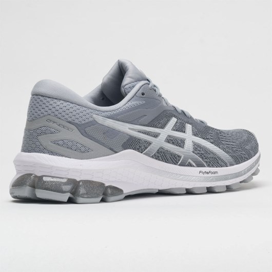 Piedmont Gray / Pure Silver Orthofeet ASICS GT-1000 10 Women's Running Shoes | KIMRP4306