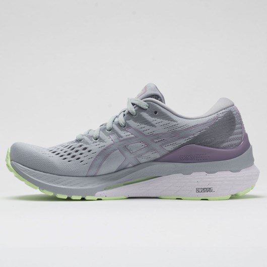 Piedmont Gray / Soft Lavender Orthofeet ASICS GEL-Kayano 28 Women's Running Shoes | REJWN3842