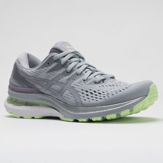 Piedmont Gray / Soft Lavender Orthofeet ASICS GEL-Kayano 28 Women's Running Shoes | REJWN3842