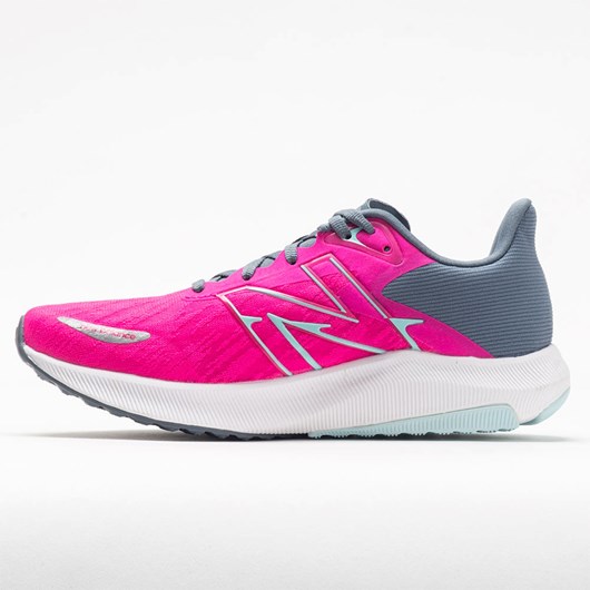 Pink Glo / Deep Ocean Grey Orthofeet New Balance FuelCell Propel v3 Women's Running Shoes | NBKAH3485