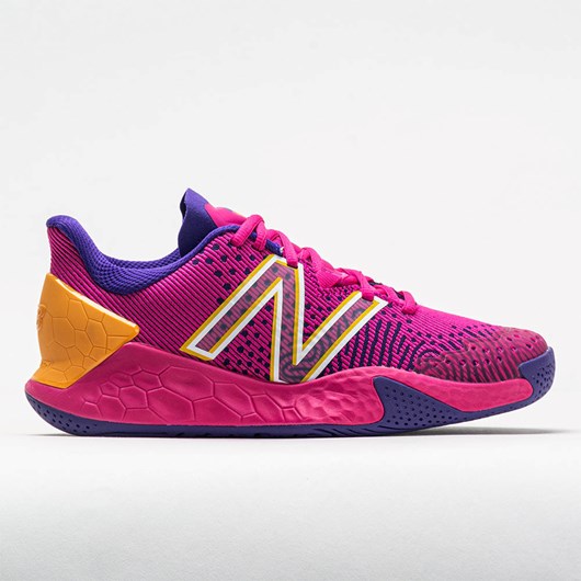 Pink Glo / Deep Violet Orthofeet New Balance Fresh Foam Lav v2 Women\'s Tennis Shoes | IYMXB3187