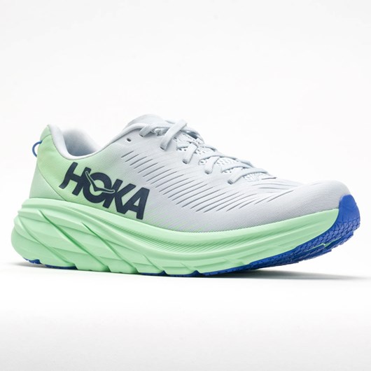 Plein Air / Green Ash Orthofeet Hoka One One Rincon 3 Men's Running Shoes | IYUGQ5087