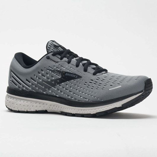 Primer Gray / Pearl / Black Orthofeet Brooks Ghost 13 Men's Running Shoes | DCEKY2615