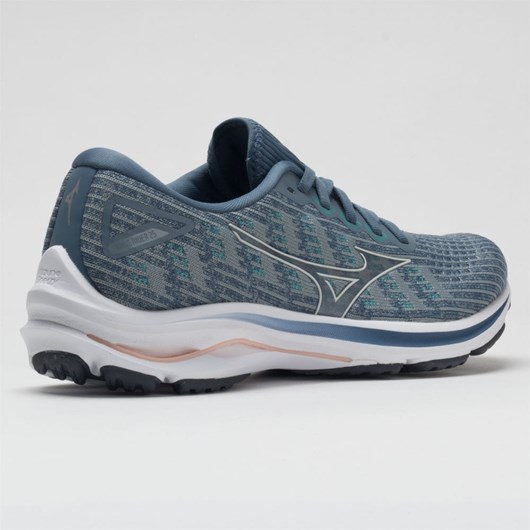 Quarry / Vaporous Gray Orthofeet Mizuno Wave Rider 25 Waveknit Women's Running Shoes | GTSAH7046