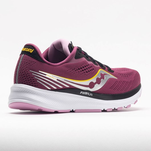 Quartz / VIZI Gold Orthofeet Saucony Ride 14 Women's Running Shoes | ZVHFT5694