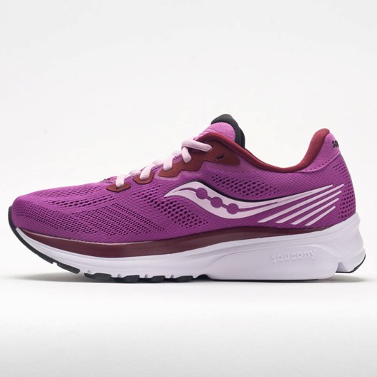 Razzle / Fairytale Orthofeet Saucony Ride 14 Women's Running Shoes | WGOHK6937