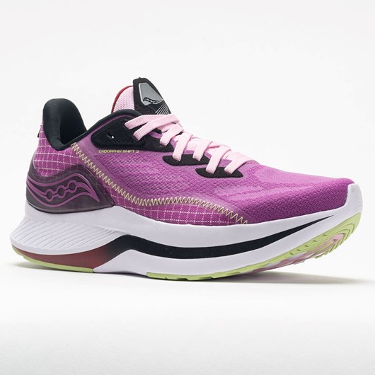 Razzle / Limelight Orthofeet Saucony Endorphin Shift 2 Women's Running Shoes | LZYJU7291