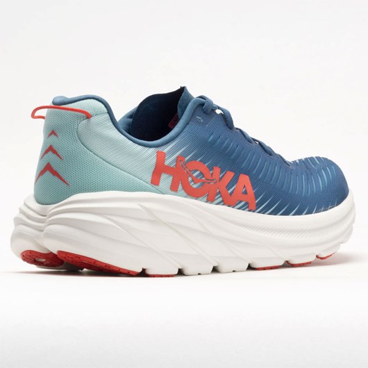 Real Teal / Eggshell Blue Orthofeet Hoka One One Rincon 3 Men's Running Shoes | IZPCV8915