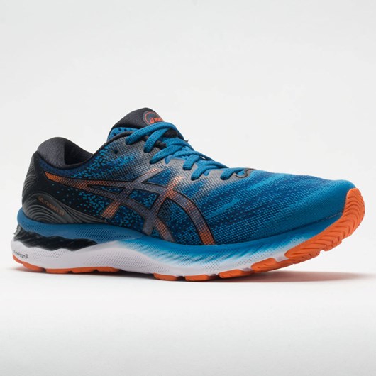 Reborn Blue / Black Orthofeet ASICS GEL-Nimbus 23 Men's Running Shoes | OMKWV9027