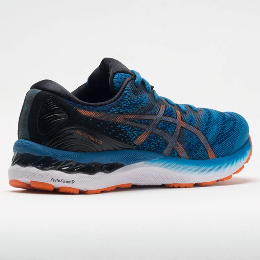 Reborn Blue / Black Orthofeet ASICS GEL-Nimbus 23 Men's Running Shoes | OMKWV9027