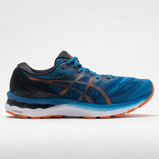 Reborn Blue / Black Orthofeet ASICS GEL-Nimbus 23 Men\'s Running Shoes | OMKWV9027