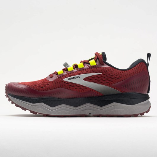 Red / Black / Nightlife Orthofeet Brooks Caldera 5 Men's Trail Running Shoes | WDGCP0316