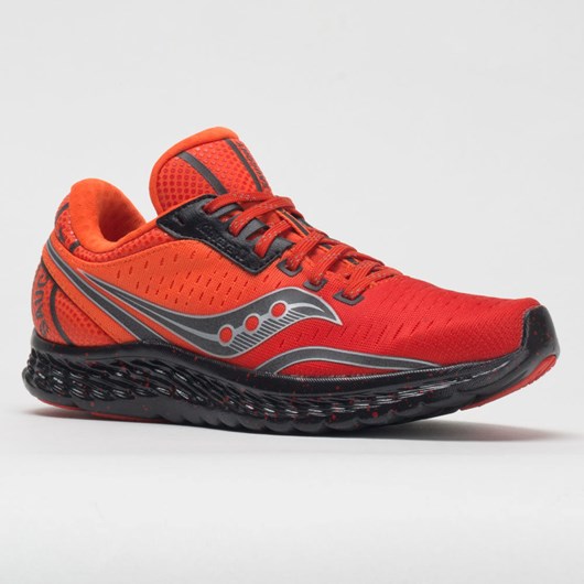 Red / Black Orthofeet Saucony Kinvara 11 Shoes with Soul Eddie Edition Men's Running Shoes | HZXJQ5897