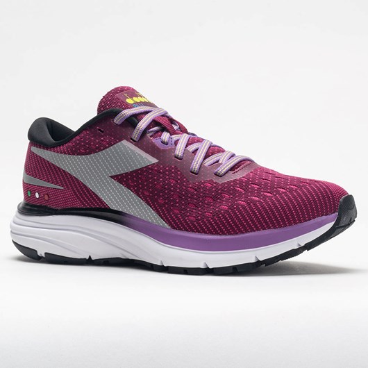 Rhododendron / Jazzy Orthofeet Diadora Mythos Blushield 6 Women's Running Shoes | QMTOR1950