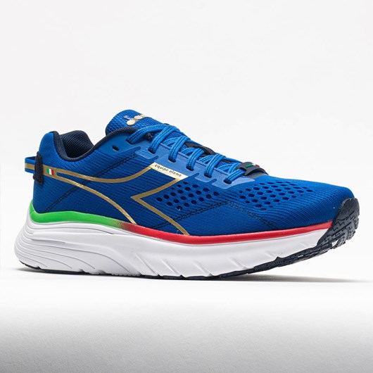 Royal Blue / Gold Orthofeet Diadora Equipe Atomo Men's Running Shoes | MSILW2951