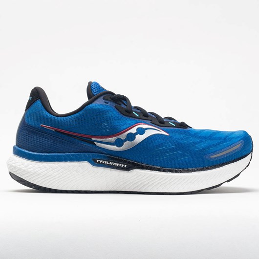 Royal / Space Orthofeet Saucony Triumph 19 Men\'s Running Shoes | TZFNA2045