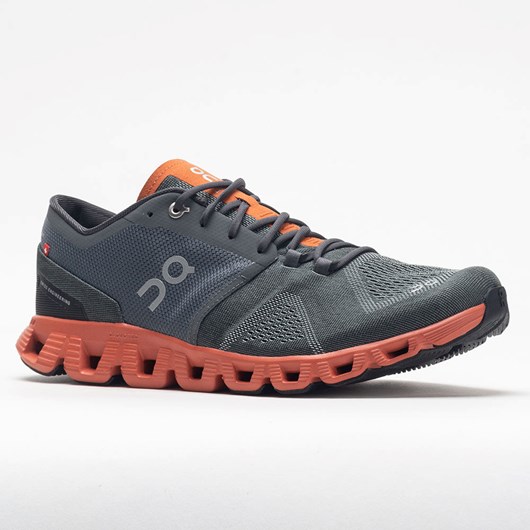 Rust / Rock Orthofeet On Cloud X Men's Running Shoes | XQRZF4376