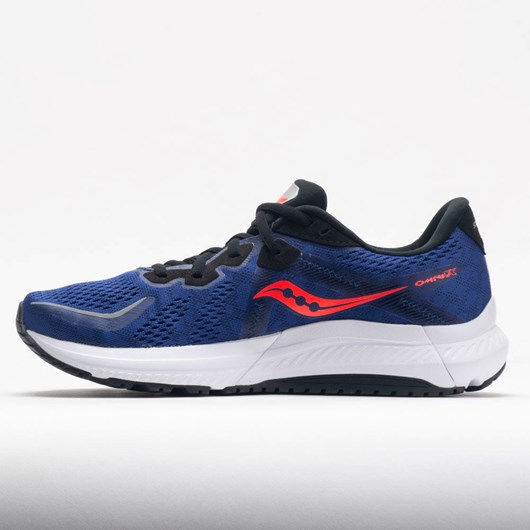 Sapphire / VIZI Red Orthofeet Saucony Omni 20 Men's Running Shoes | IULPF7964