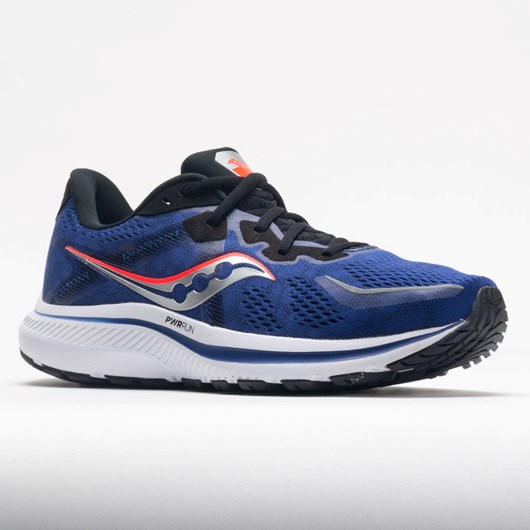 Sapphire / VIZI Red Orthofeet Saucony Omni 20 Men's Running Shoes | IULPF7964