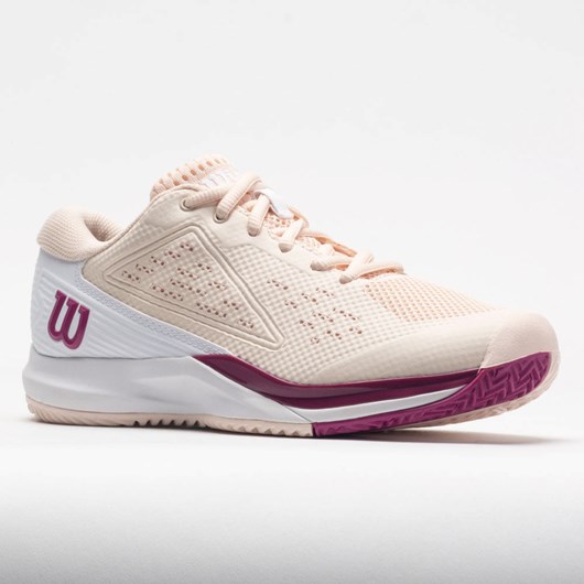 Scallop Shell / White Orthofeet Wilson Rush Pro Ace Women's Tennis Shoes | HQGEF7012