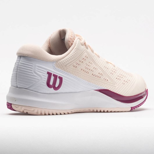 Scallop Shell / White Orthofeet Wilson Rush Pro Ace Women's Tennis Shoes | HQGEF7012