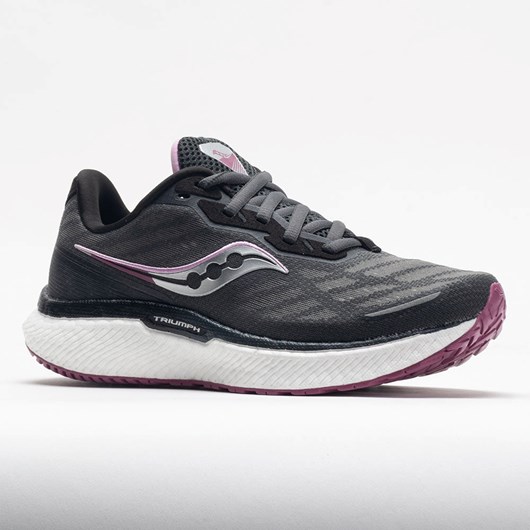 Shadow / Quartz Orthofeet Saucony Triumph 19 Women's Running Shoes | SDPYL7956