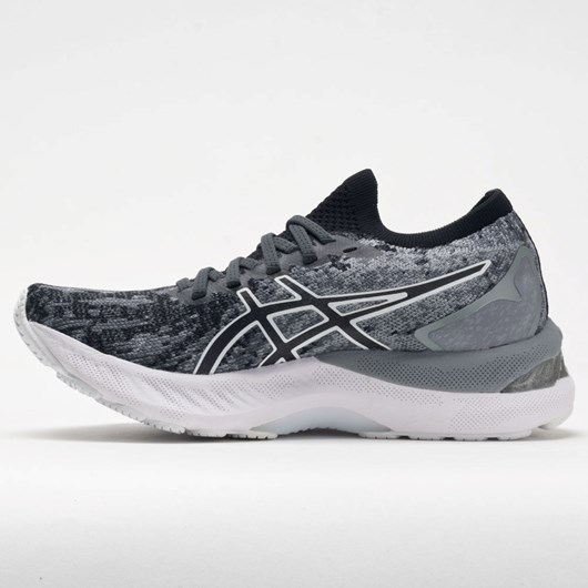 Sheet Rock / Black Orthofeet ASICS GEL-Nimbus 23 Knit Women's Running Shoes | SHYWA1358