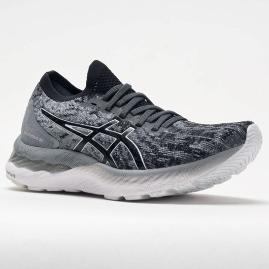 Sheet Rock / Black Orthofeet ASICS GEL-Nimbus 23 Knit Women's Running Shoes | SHYWA1358