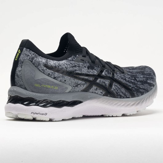 Sheet Rock / Black Orthofeet ASICS GEL-Nimbus 23 Knit Men's Running Shoes | UNRZV1273