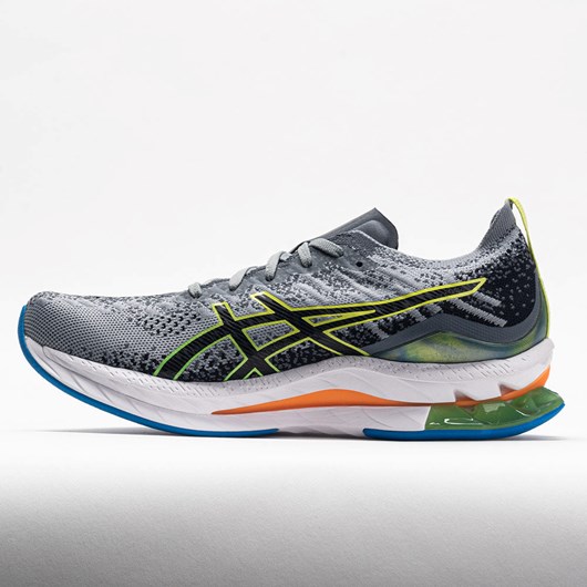 Sheet Rock / Glow Yellow Orthofeet ASICS GEL-Kinsei Blast Men's Running Shoes | AMQHI2816