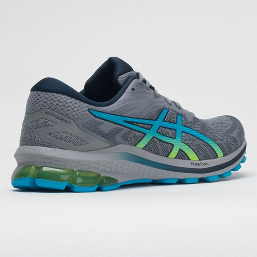 Sheet Rock / Hazard Green Orthofeet ASICS GT-1000 10 Men's Running Shoes | WQVCL4059