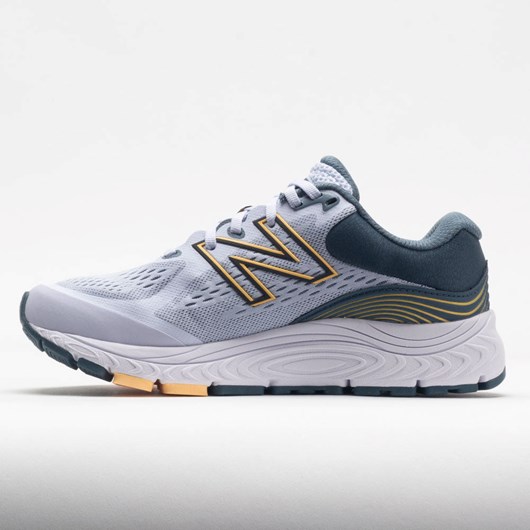 Silent Grey / Light Mango Orthofeet New Balance 840v5 Women's Running Shoes | XJFDZ7945