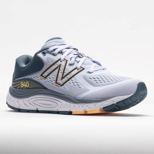 Silent Grey / Light Mango Orthofeet New Balance 840v5 Women's Running Shoes | XJFDZ7945