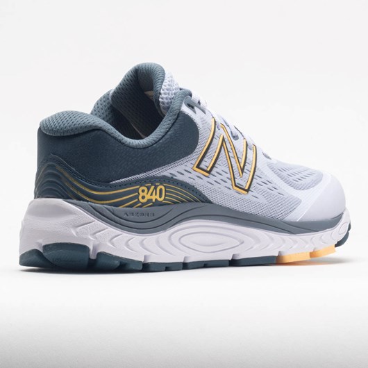 Silent Grey / Light Mango Orthofeet New Balance 840v5 Women's Running Shoes | XJFDZ7945