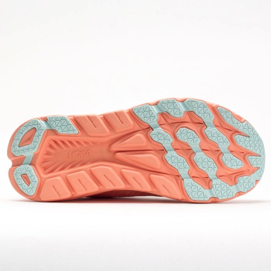 Silver Peony / Cantaloupe Orthofeet Hoka One One Rincon 3 Women's Running Shoes | ELRAM6489